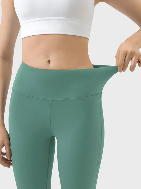 'Elle' High Waist Active Pants - Celes Fashion